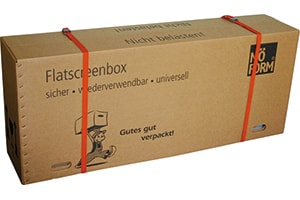 Umzugsmaterial München - Flatscreenbox für Fernseher - Umzüge nah und fern